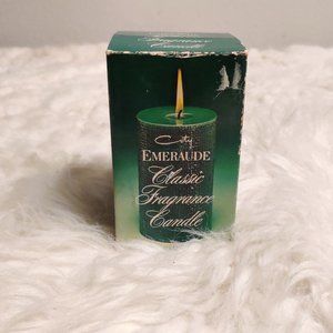 Emeraude Classic Fragrance Candle NOS